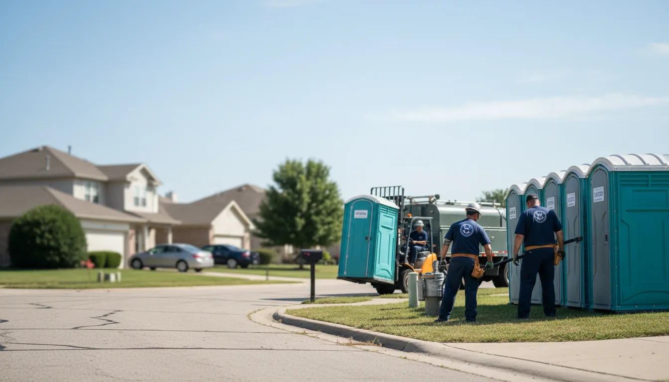 Porta Potty Rental in The Plains, OH near me